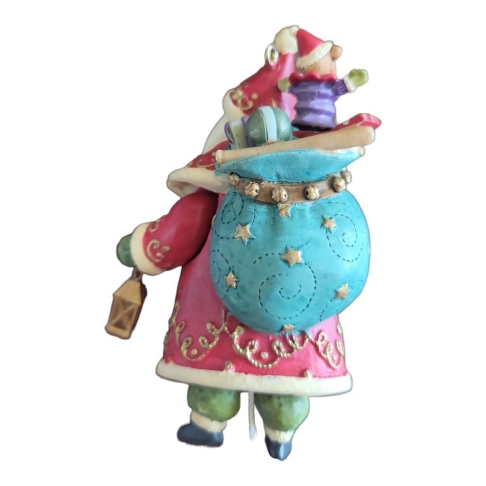 Hallmark Keepsake Santa Yuletide Treasure Ornament+ 2006 - Picture 4 of 5
